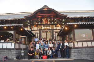 Yamashiro Hollywood in Los Angeles, a historic Japanese-inspired hilltop venue with traditional architecture and panoramic city views.