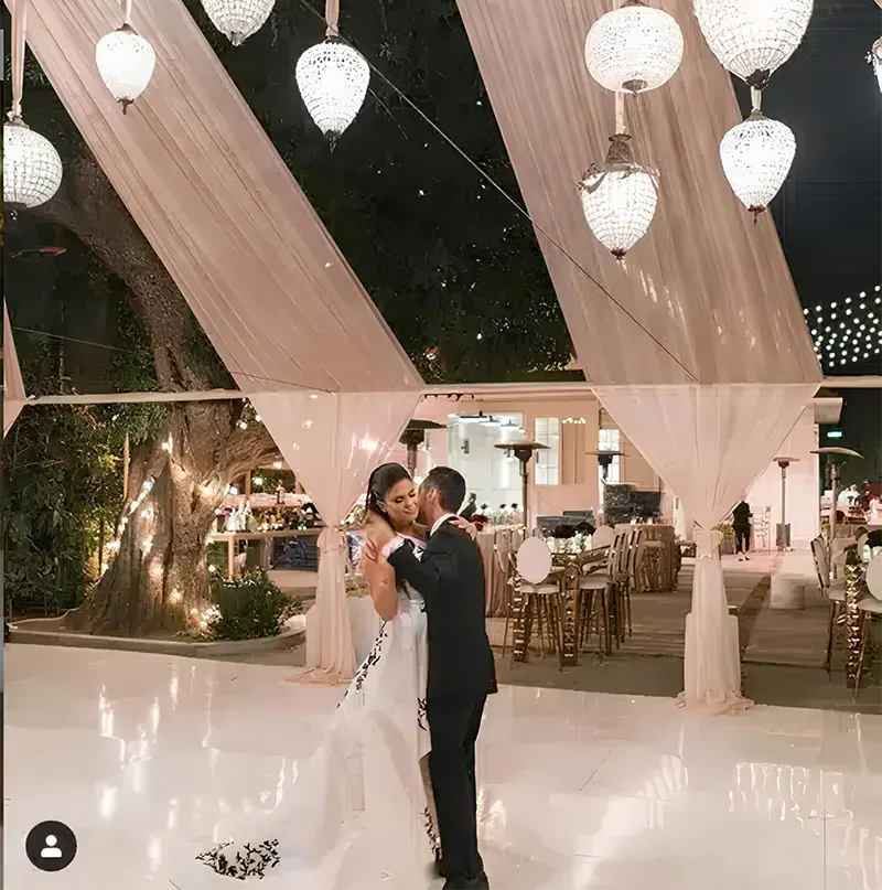 Wedding reception at lombardi House